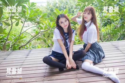 IMiss爱蜜社 - 户外写真图册：杨晨晨sugar晒黑了，我在想她是不是故意的-梵盈妍