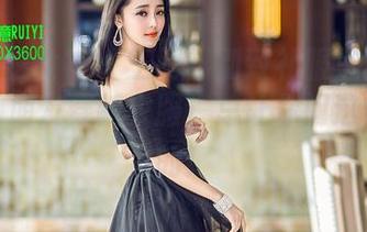 TGOD推女神 - 王明明别致礼服写真：就像你的朋友穿新衣服，总让你问这件哪买的！