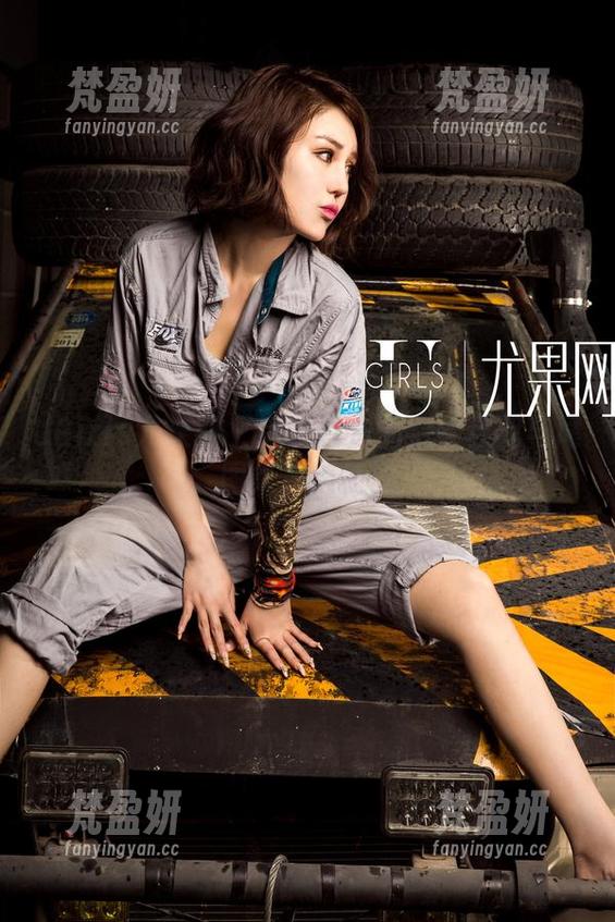 UGirls尤果网 - 完全白送的金佳佳双马尾图集，随便侃-梵盈妍