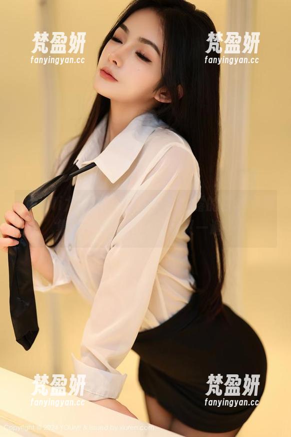 YouMi尤蜜荟 - 说实话，娜露的白丝写真集，我现在看了一遍又一遍…-梵盈妍