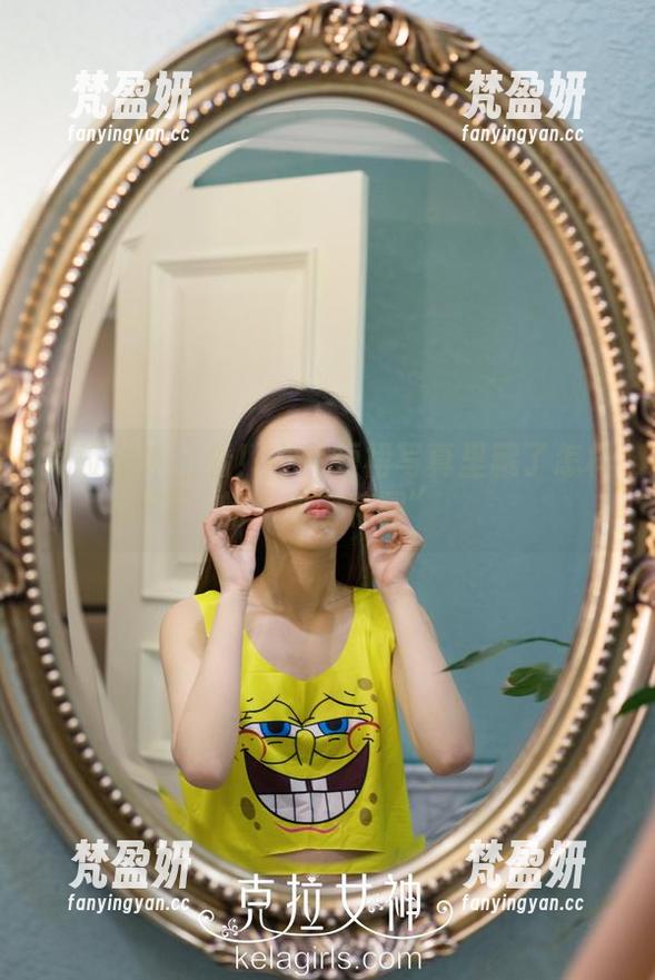 克拉女神 - 看！小芹短裙写真里藏了怎样的“秘密花园”-梵盈妍