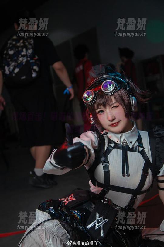 现场直击！喵喵的喵吖在线写真之原神猫娘绮良良-梵盈妍
