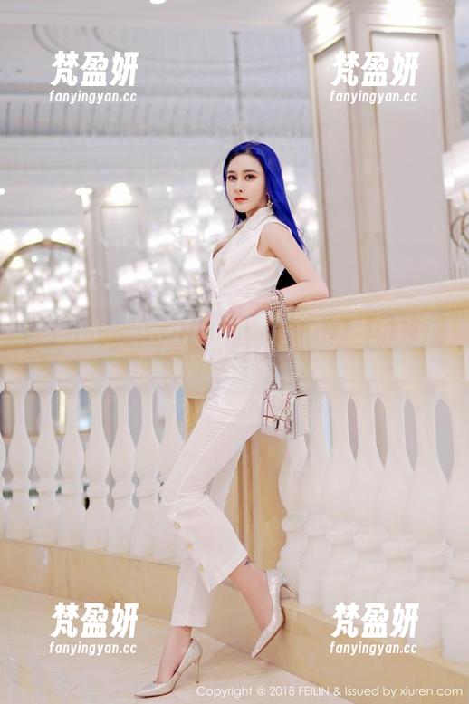 嗲囡囡 - 小Kaili小丁丁的黑白最新写真集：爱搞怪的正经人-梵盈妍