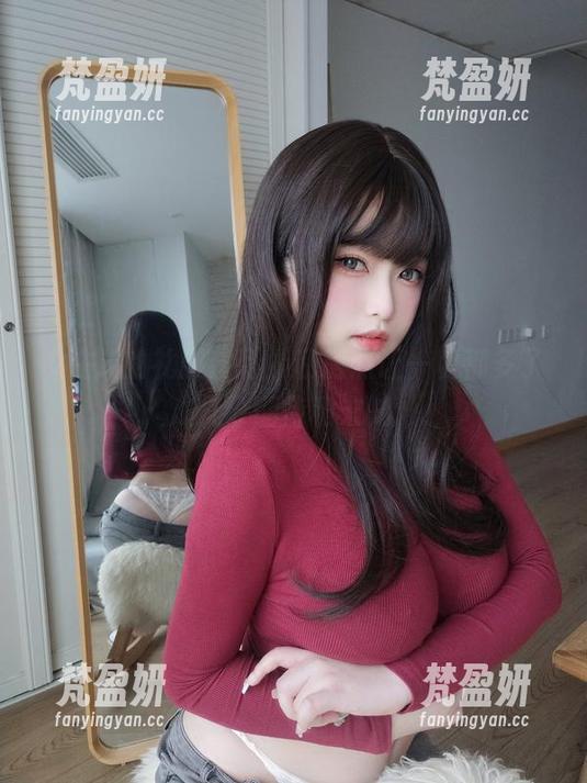 女主K的礼服系列，私房照让一切都多了几分期待和未知-梵盈妍