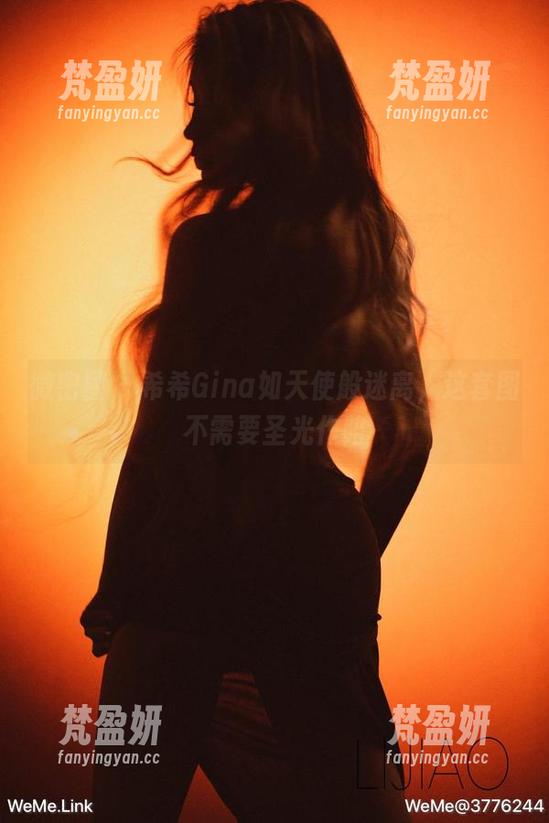 微密圈 - 希希Gina如天使般迷离，这套图不需要圣光作陪-梵盈妍