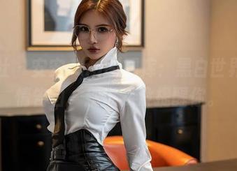 星颜社 - 安安Angel图库：黑白世界的无情告白，别说我没提醒你。