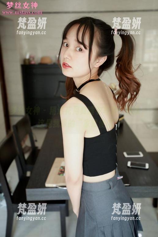 梦丝女神 - 精选花月舞睡衣写真：她说，这是我家的“家常便饭”-梵盈妍
