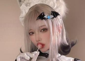 眨眼间被俘获的精选套图，狐洛洛子的女仆天使，真爱来自每一个病娇少女的心啊！