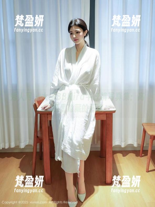 秀人网 - 大橘BBKira牛仔裤写真集：高清里隐藏的圈套-梵盈妍