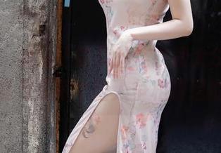 秀人网 - 奈沐子的私拍连衣裙大Show，不小心成为了每个路人争相瞩目的焦点！