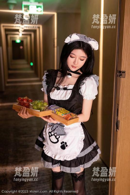 秀人网 - 在抖娘利世的世界里，黑色的“原图”与“写真”之间似乎有着千丝万缕的暗线...-梵盈妍