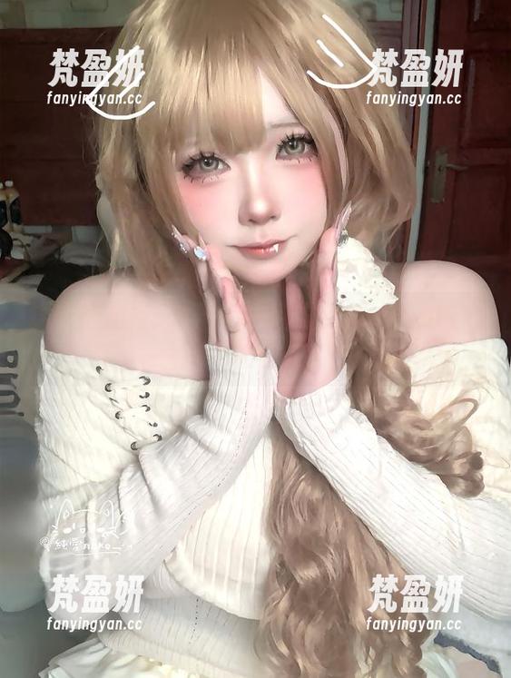 连衣裙加持：每个cos都是纯爱neko内心资源的流露！-梵盈妍