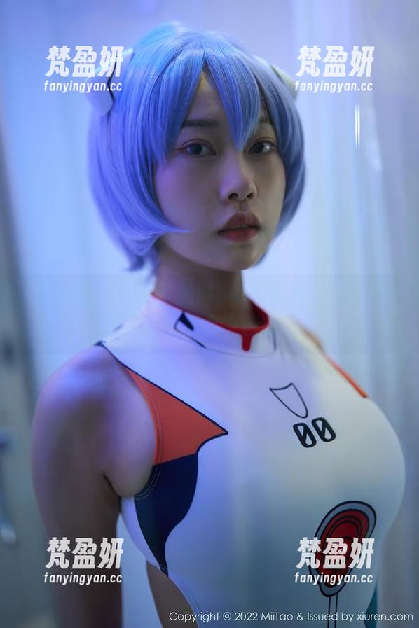 蜜桃社 - 高清萌美Moemi蕾丝：这图的美，大概是水中色的吧。-梵盈妍